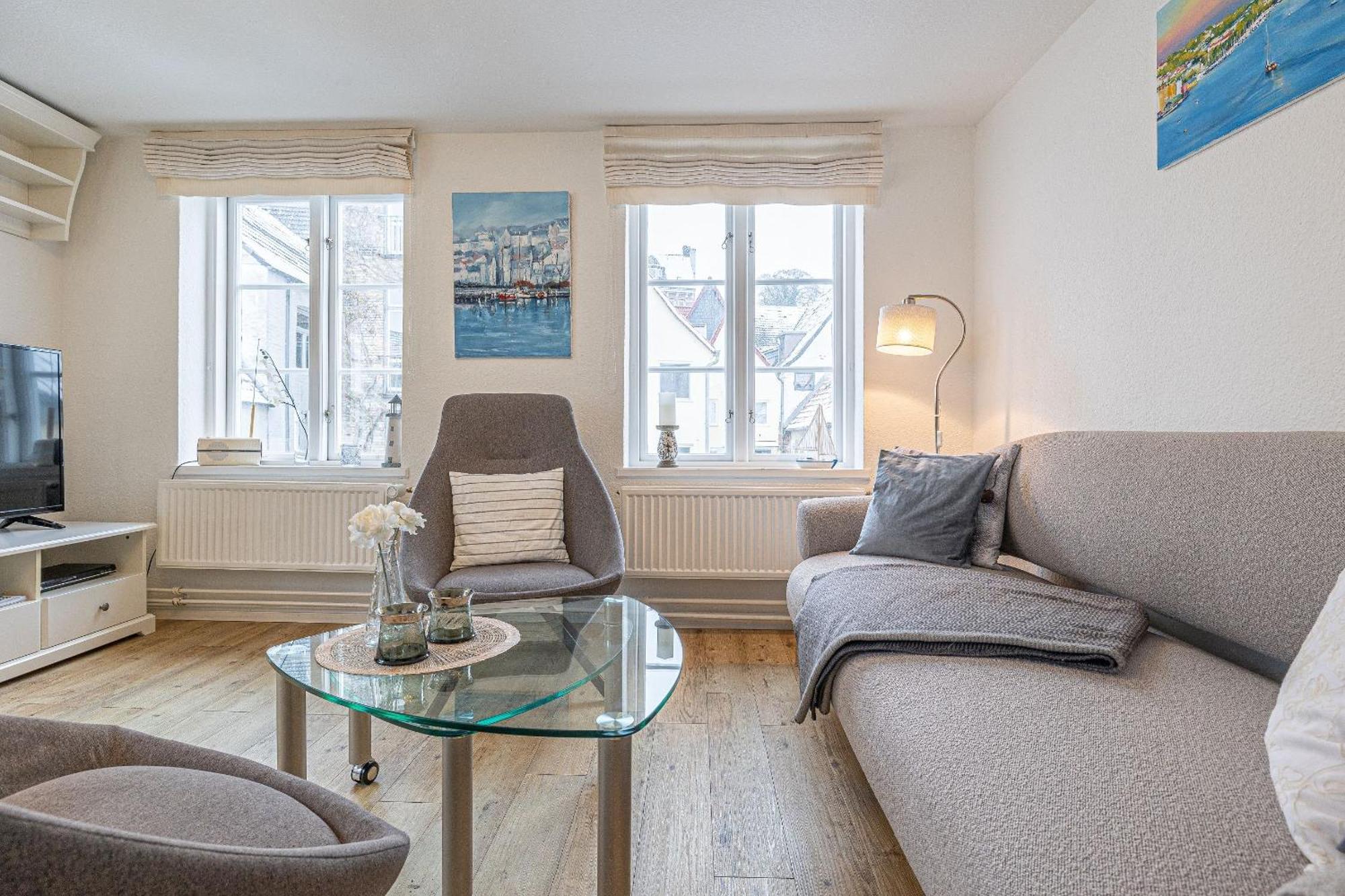 Fewo1846 - Hugo Eckener - Komfortable Maisonette-Wohnung Mit 2 Schlafzimmern Im Stadtzentrum Flensburg Kültér fotó