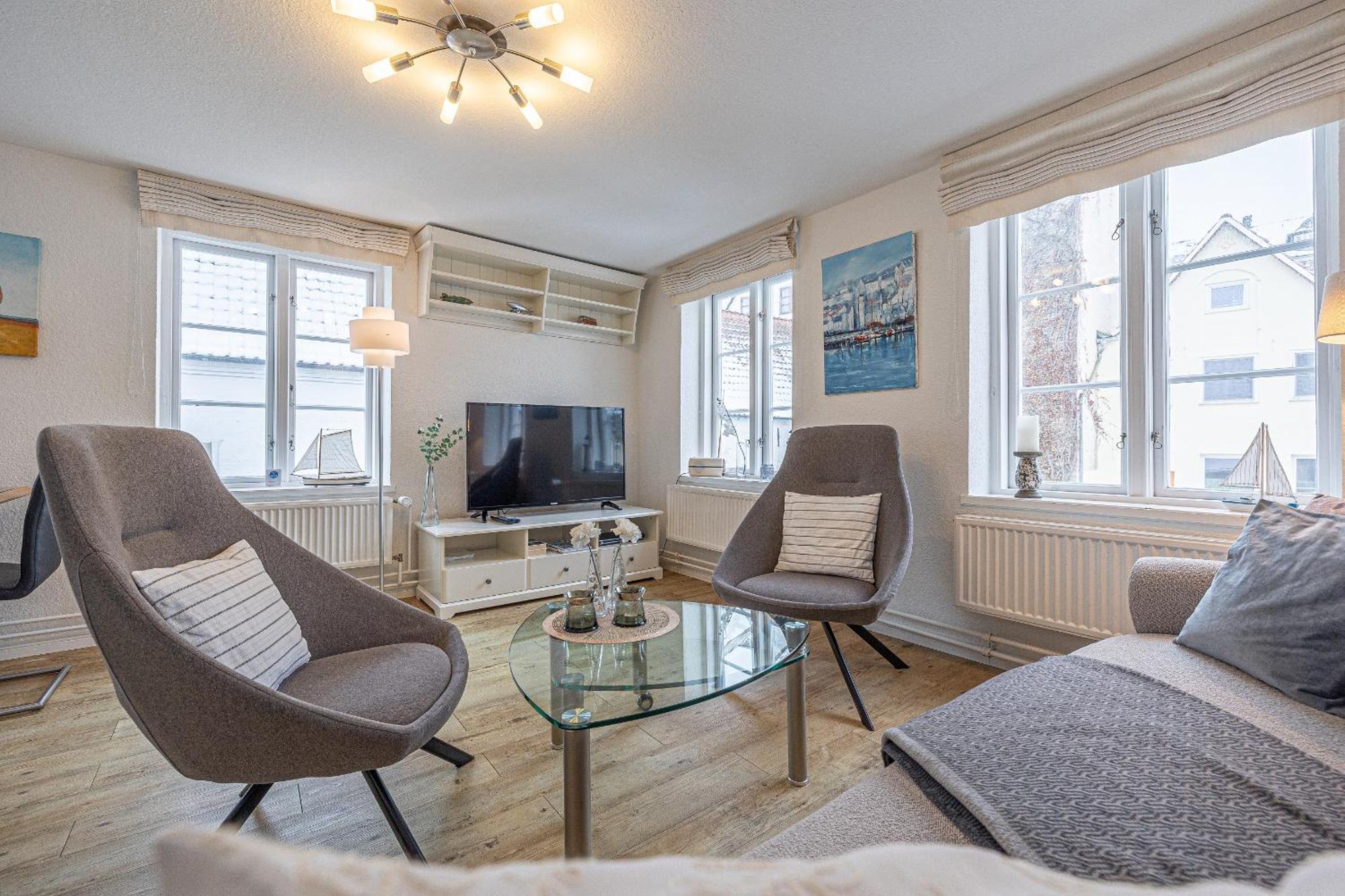 Fewo1846 - Hugo Eckener - Komfortable Maisonette-Wohnung Mit 2 Schlafzimmern Im Stadtzentrum Flensburg Kültér fotó